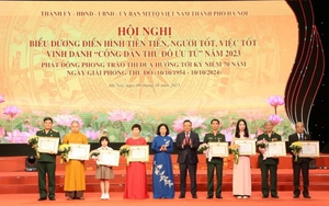 Hà Nội tặng danh hiệu 'Người tốt, việc tốt' cho 8 cá nhân