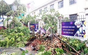 Các trường bị ảnh hưởng nặng của bão số 3 cần lên kế hoạch học trực tuyến