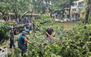 Ngành giáo dục tiếp tục khắc phục hậu quả cơn bão số 3