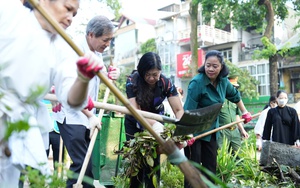 Hà Nội phát động đồng loạt ra quân tổng vệ sinh môi trường