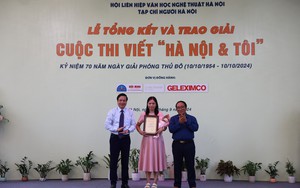 Trao giải Cuộc thi viết 