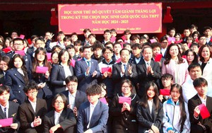 200 học sinh Hà Nội đạt giải trong kỳ thi chọn học sinh giỏi quốc gia