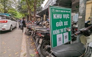 Hà Nội tiếp tục triển khai dịch vụ trông giữ xe không dùng tiền mặt đến 30/6
