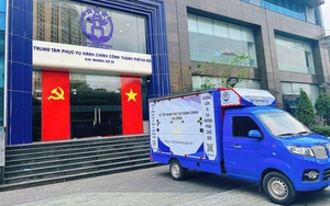 Chuyến xe 'Dịch vụ công lưu động' tiếp tục đến với xã Tả Thanh Oai