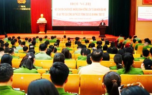 Công an Hà Nội tổ chức sinh hoạt chính trị sâu rộng trong toàn lực lượng