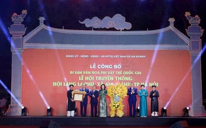 Lễ hội truyền thống làng La Phù được ghi danh Di sản Văn hóa phi vật thể quốc gia