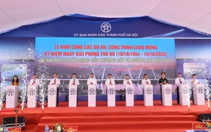 Hà Nội khởi công xây dựng cầu Thượng Cát bắc qua sông Hồng