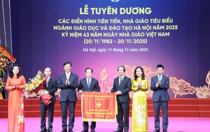 Ngành Giáo dục Thủ đô tuyên dương nhiều điển hình tiên tiến, nhà giáo tiêu biểu
