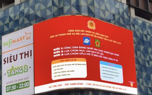 Hà Nội tuyên truyền hướng dẫn 'làm sạch dữ liệu' phương tiện, Giấy phép lái xe trên màn hình Led