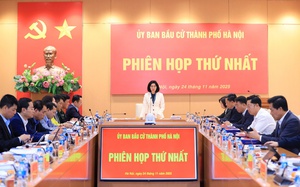 Ủy ban bầu cử thành phố Hà Nội họp phiên thứ Nhất