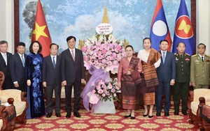Lãnh đạo TP. Hà Nội chúc mừng 50 năm Quốc khánh nước Cộng hòa DCND Lào
