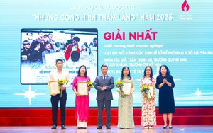 Trao giải cuộc thi ‘Những cống hiến thầm lặng’ 2025
