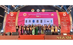 Hà Nội: Tôn vinh 150 sản phẩm hàng Việt được người tiêu dùng yêu thích năm 2025
