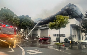 Hà Nội: Kịp thời khống chế đám cháy tại Nhà máy Bia Hà Nội
