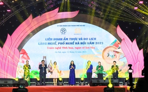 Khai mạc Liên hoan Ẩm thực và Du lịch làng nghề, phố nghề Hà Nội năm 2025