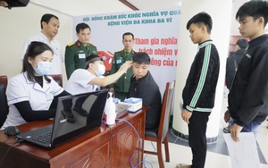 Khám sức khoẻ nghĩa vụ quân sự và tham gia nghĩa vụ công an nhân dân năm 2026