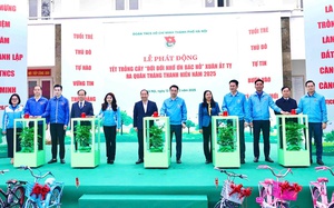 Lễ phát động Tết trồng cây và ra quân Tháng Thanh niên năm 2025
