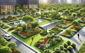 Hà Nội: Xây dựng vườn hoa, cây xanh rộng hơn 3.400 m2 tại quận Tây Hồ