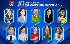 Công bố 10 Gương mặt trẻ Thủ đô tiêu biểu năm 2024
