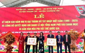 Lễ hội Tổng Nam Phù ghi danh vào di sản văn hóa phi vật thể Quốc gia