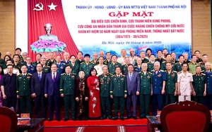 Hà Nội gặp mặt đại biểu cựu chiến binh tham gia kháng chiến chống Mỹ cứu nước