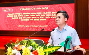 Hà Nội sẽ hoàn thành Đại hội Đảng bộ Thành phố trước 31/10