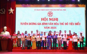 Tổ chức tuyên dương Gia đình văn hóa tiêu biểu