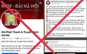 Cảnh báo FB giả mạo Đài PTTH Hà Nội hỗ trợ lấy lại tiền lừa đảo