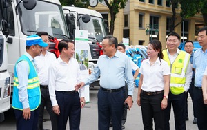 Hà Nội tiên phong vận hành thiết bị vệ sinh môi trường hiện đại