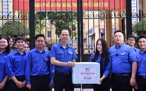 Thanh niên tình nguyện Thủ đô đồng hành cùng sĩ tử trong Kỳ thi tốt nghiệp THPT 2025
