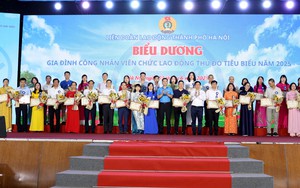 Biểu dương gia đình công nhân lao động tiêu biểu