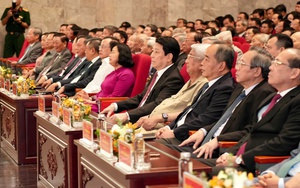 Chủ tịch nước Lương Cường dự lễ công bố sắp xếp đơn vị hành chính tại Hà Nội