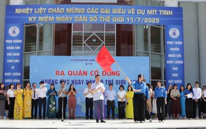 Mít tinh hưởng ứng ngày Dân số thế giới 11/7