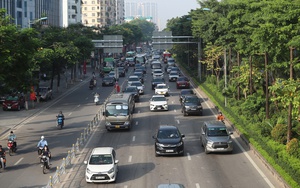 Giao thông thuận lợi ngày đầu phân làn đường Võ Chí Công