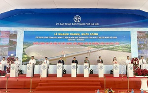 Hà Nội khởi công, khánh thành nhiều dự án giao thông, đô thị trọng điểm