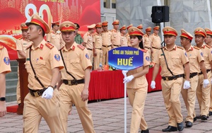 Hơn 600 cảnh sát giao thông được tăng cường cho Công an TP. Hà Nội
