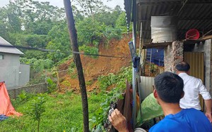 Khắc phục khẩn cấp tình trạng úng, sạt lở tại xã Suối Hai sau bão số 5