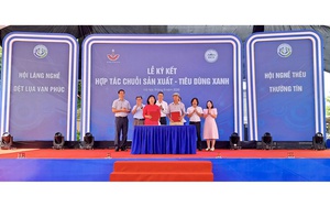 Khai mạc chuỗi chương trình kết nối mạng lưới sản xuất và tiêu dùng bền vững