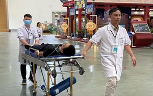 Hỗ trợ y tế, cấp cứu hơn 400 trường hợp tại Trung tâm Triển lãm Quốc gia