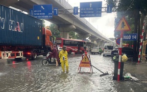 Hà Nội: Cảnh báo ngập úng hơn 30 điểm nội đô