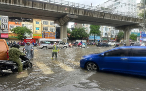 Các lực lượng Công an tích cực triển khai các biện pháp khắc phục hậu quả cơn bão số 10