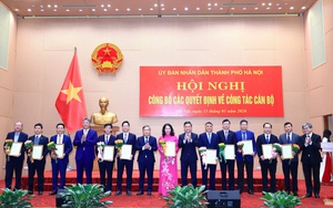 Hà Nội điều động, bổ nhiệm 11 cán bộ chủ chốt của các sở, ngành, đơn vị