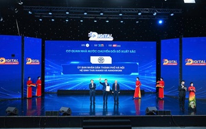 Hà Nội nhận giải thưởng 'Cơ quan nhà nước chuyển đổi số xuất sắc' năm 2026
