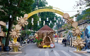 Độc đáo Chợ hoa Xuân Phố cổ Hà Nội đón Tết Bính Ngọ