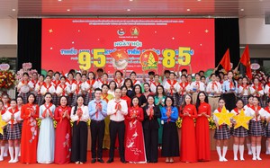 Mô hình điểm Ngày hội 'Thiếu nhi vui khỏe - Tiến bước lên Đoàn'