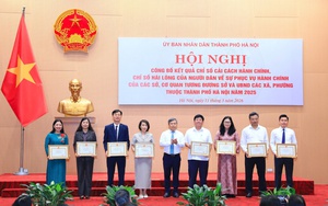 89/126 xã phường ở Hà Nội đạt mức A chỉ số cải cách hành chính