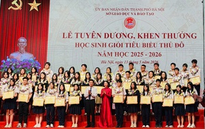 Tuyên dương gần 800 học sinh giỏi tiêu biểu Thủ đô năm học 2025 – 2026