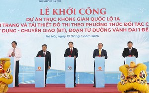 Hà Nội khởi công mở rộng quốc lộ 1A đoạn Vành đai 1 - Cầu Giẽ lên 16 làn xe