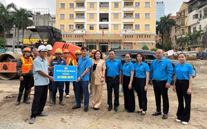 Tiếp sức công nhân tại các công trình trọng điểm