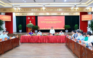 Bí thư Thành ủy Hà Nội chỉ đạo tháo gỡ khó khăn, thúc đẩy phát triển vùng phía Bắc Thủ đô